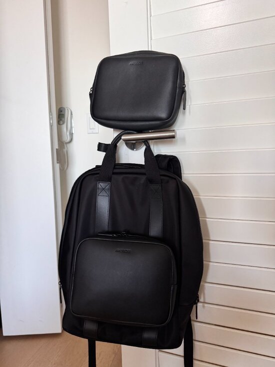 MONOS Metro Nylon Backpack + TWO Metro Classic Kits – Black